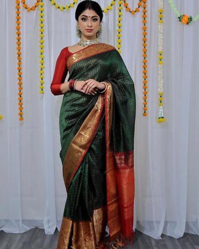 Multi Colour Ladies Pashmina Saree