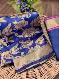 Ladies Silk Saree - Soft Weaving Silk With Rich Pallu & Royal Banarsi Tasal, Multi-color | Perfect For Traditional Occasions In Any Season