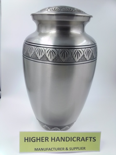 Pewter Finish Classic Cremation Urn