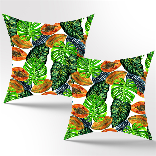 Multicolor Tropical Pillow