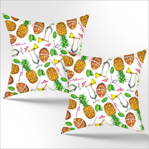 Multicolor Pina Coloda Pillow