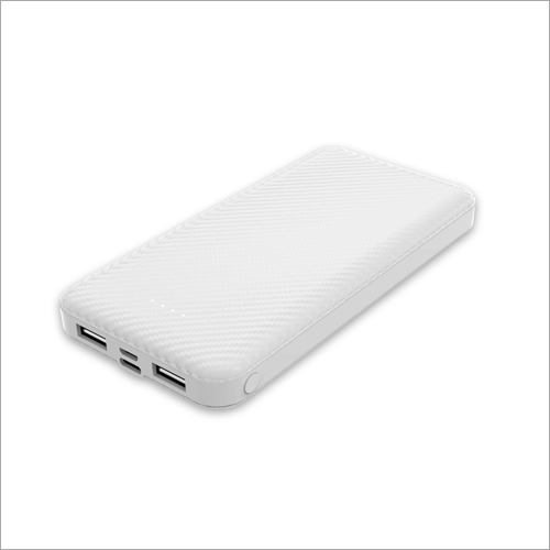 12W Power Bank 10000Mah With 2A Fast Charge + 2 Usb And Type C Input Charging Display Color: Color