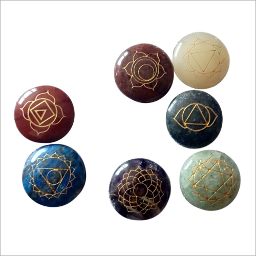 7 Chakra Oval Seat Gemstone