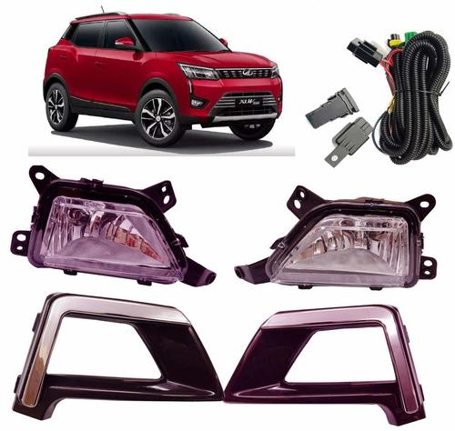 Car Fog Light With Chrome Bezel For New Mahindra XUV300