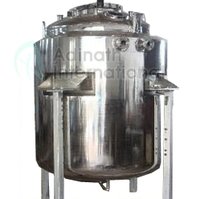 Stainless Steel Jacketed Reactor with Limpet Coil