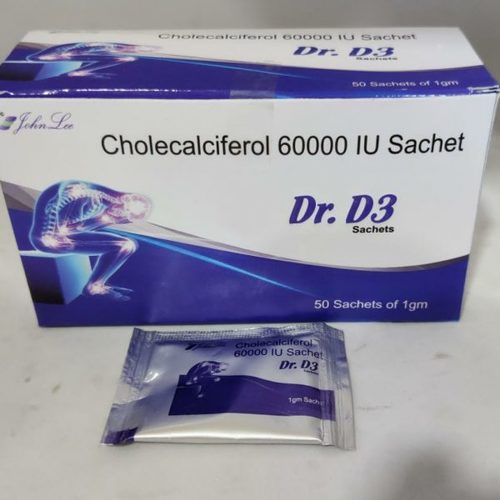 cholecalciferol 60000 IU Sachet