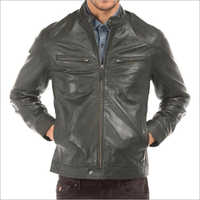 Mens Pure Leather Jacket