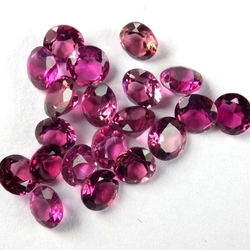 3.5mm Pink Tourmaline Faceted Round Loose Gemstones