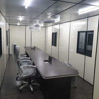 Portable Office Cabin - Steel, 24l X 10w X 8.6h Inches | Durable, Four Windows, Long Lifespan, Easy Transport