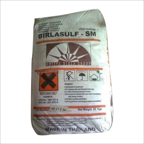 Sodium Metabisulphite Birlasulf Powder