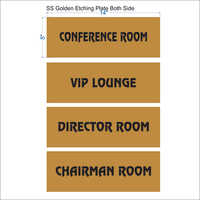 SS Golden Signage