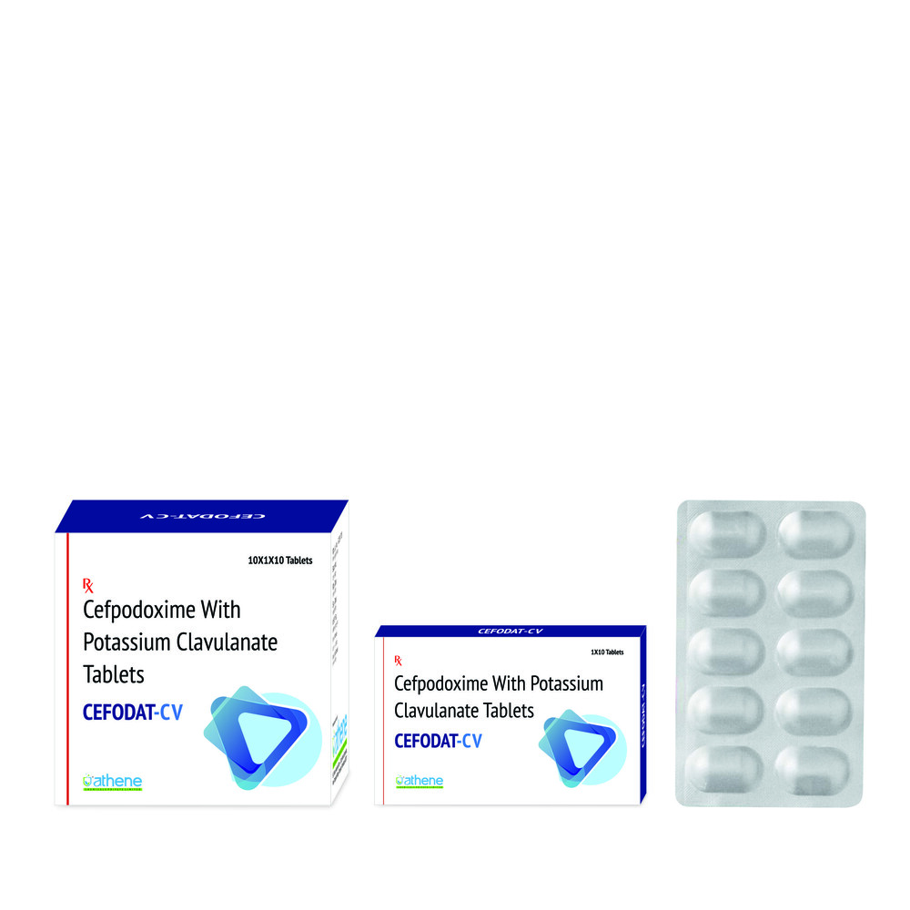 Cefpodoxime With Potassium Clavulanate Tablets - Formulations Type: General Drugs