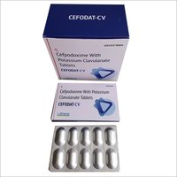 Cefpodoxime with potassium clavulanate tablets