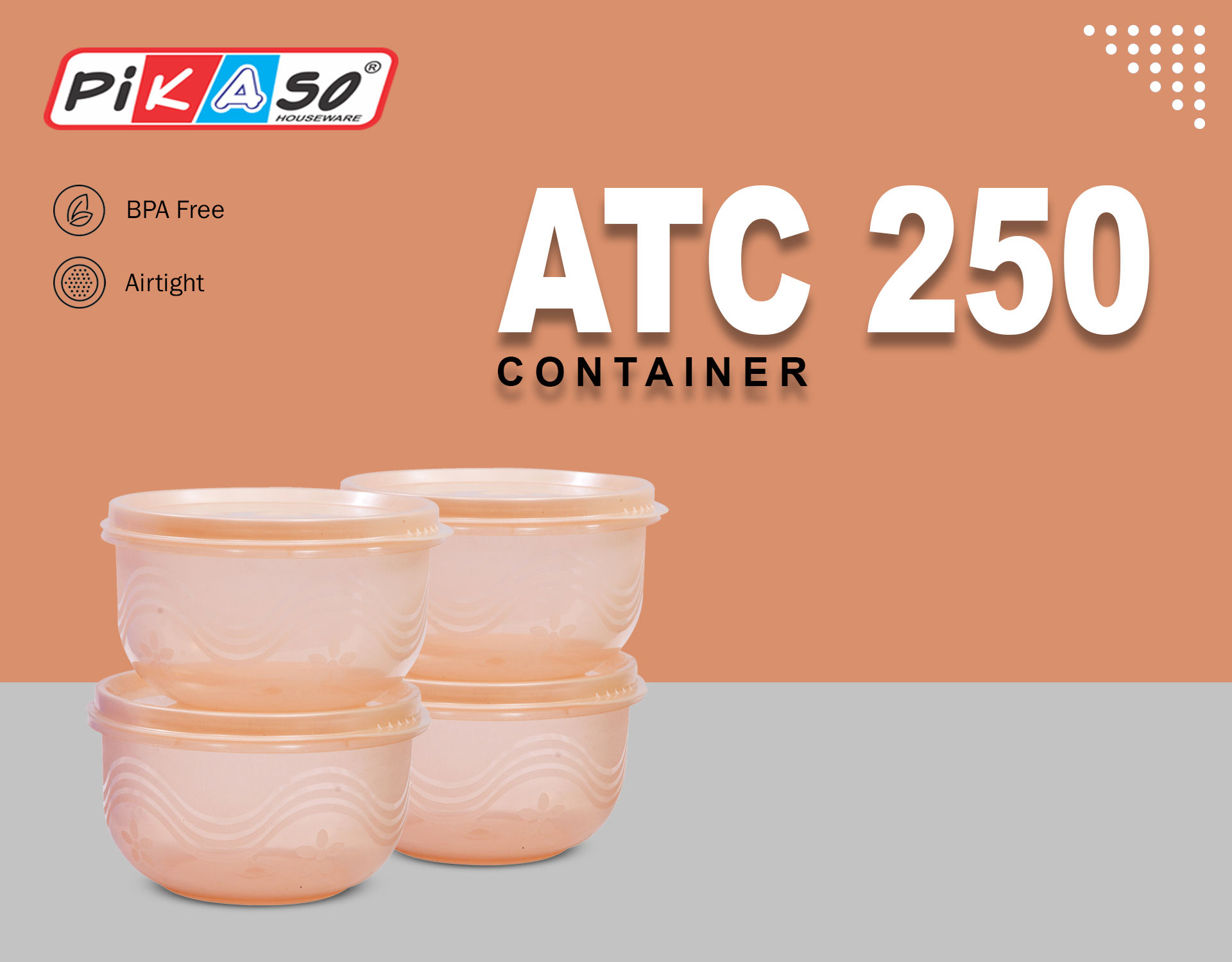 Atc 250 (TP) CONTAINER (4 PCS SET)