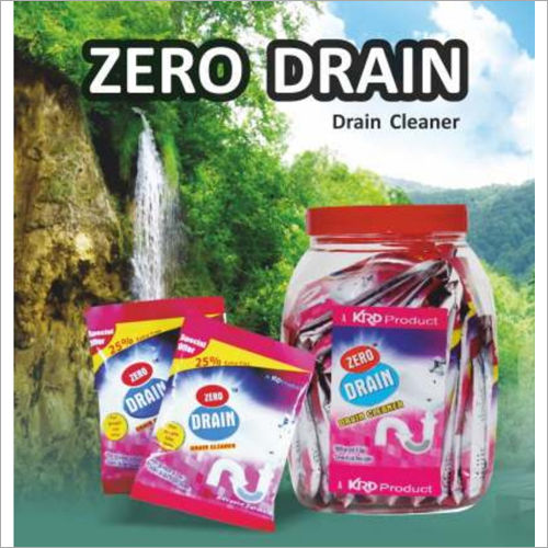 Zero Drain Cleaner Application: Household