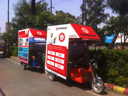 E Rikshaw Branding