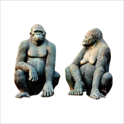 Frp Chimpanzee Statue