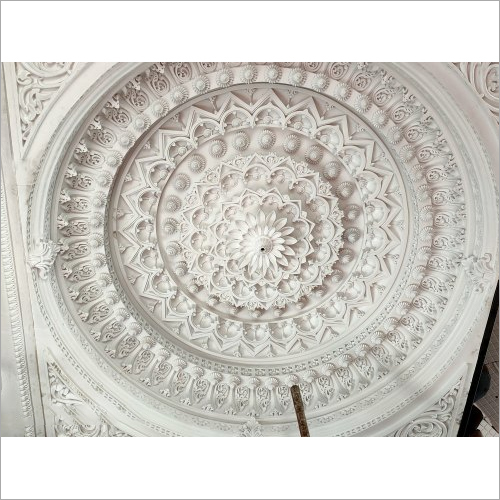 White FRP Temple Ceiling