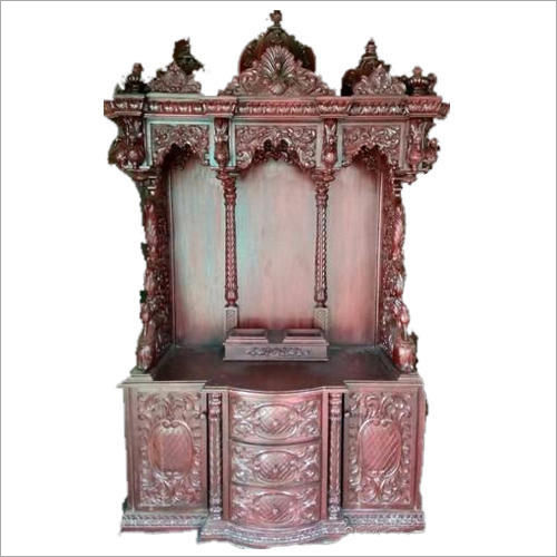 Brown Decorative Fiberglass Temple