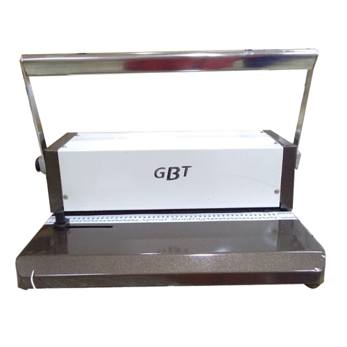 A-3 R (Round Handle) STEEL Spiral Binding Machine