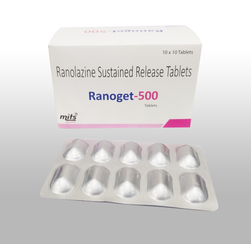 Ranolazine 500 mg Tablets