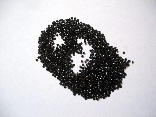 3mm Black Spinel Faceted Round Loose Gemstones
