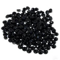 Black Spinel Loose Gemstones - 4mm Faceted Round, Aaa Quality Natural Black Color, Excellent Cut