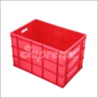 Red Plastic Crate