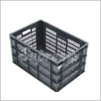 Black Plastic Crate