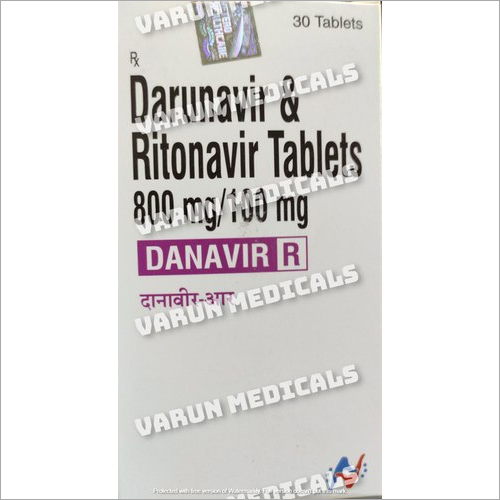 800 mg Darunavir and Ritonavir Tablets