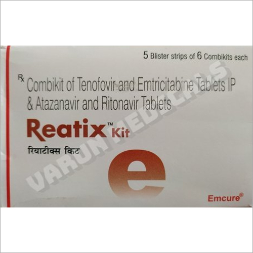 Combikit Of Tenofovir and Emtricitabine Tablets and  Ritonavir Tablets