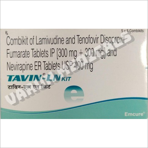 Combikit Of Lamivudine and Tenofovir Disoproxil Fumarate Tablets