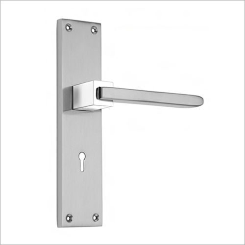 Satin Silver Zinc Mortise Handle