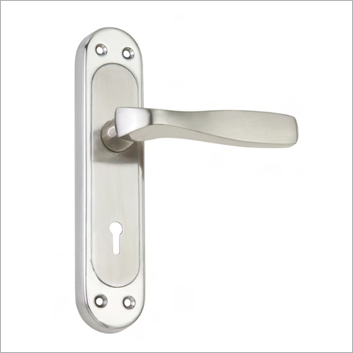 Satin Silver Stainless Steel Mortise Handle