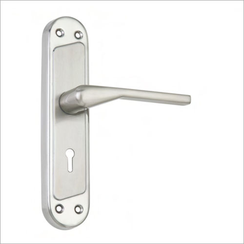 Satin Silver Stainless Steel Mortise Door Handle