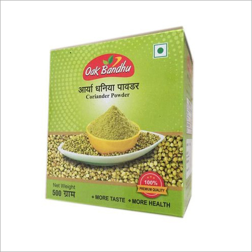 Oak Bandhu Arya Dhaniya Powder - Fine Ground, Aromatic Flavoring | Ideal for Culinary Delights, Enhances Dishes with Unique Taste