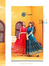Aradhna Riwaaz Vol 1 Rayon With Work Long Kurti Catalog