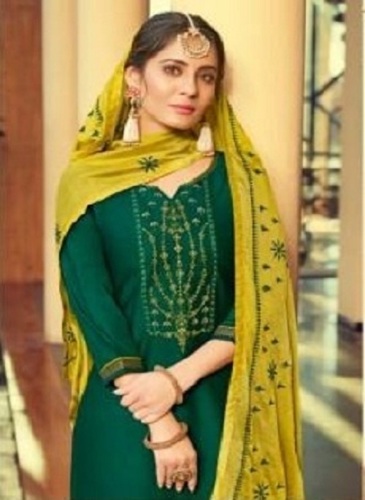 Kalaroop Patiyala Vol 30 Jam Silk Cotton With Work Dress Material Catalog