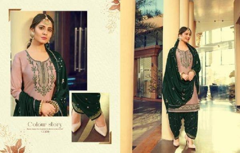 Kalaroop Patiyala Vol 30 Jam Silk Cotton With Work Dress Material Catalog