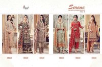 Shree Fabs Serene Premium Embroidered Vol 6 Georgette Pakistani Suits Catalog