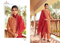 Rangoon Vaani Cotton Silk With Work Readymade Salwar Suit Catalog