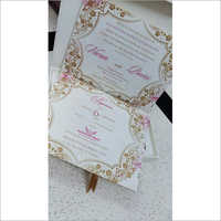 Decorative Wedding Invitation Card