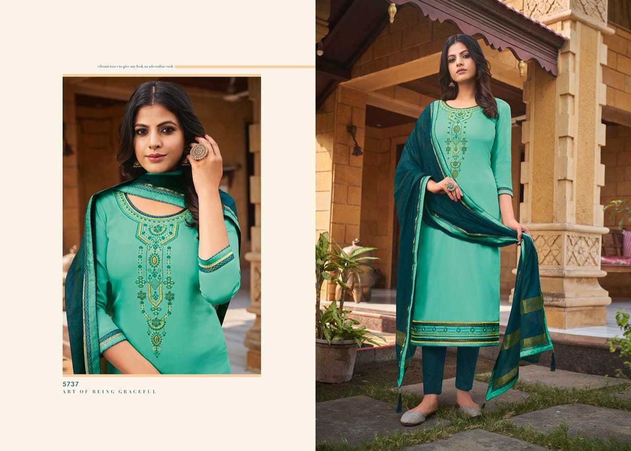 Kessi Zankar Jam Silk With Khatli Work Dress Material Catalog