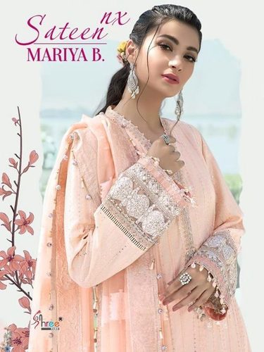 Shree Fabs Mariya B Sateen Nx Jam Cotton Pakistani Suit Catalog