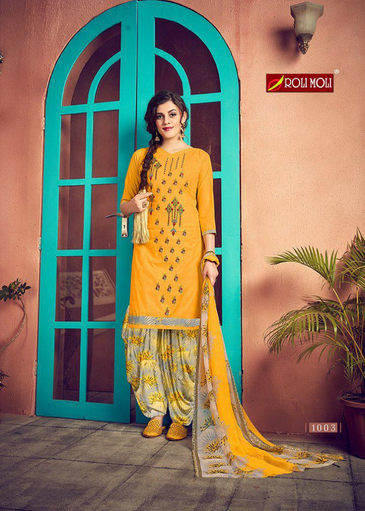 Roli Moli Creation Mehreen Patiyala Concept Summer Suits Catalog