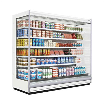 Multideck Cabinet For Dairy, Fruit And Vegetable, And Meat Open Chiller
