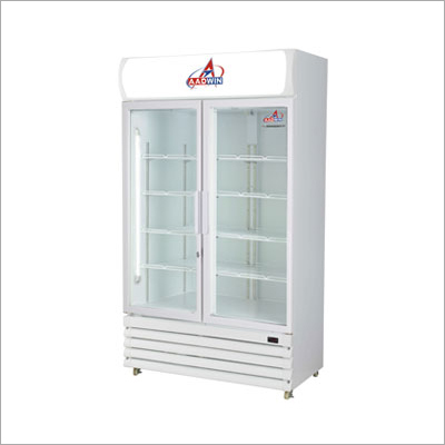 Glass Door Vertical Freezer 