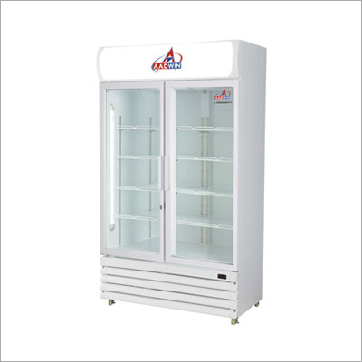 Glass Door Vertical Freezer