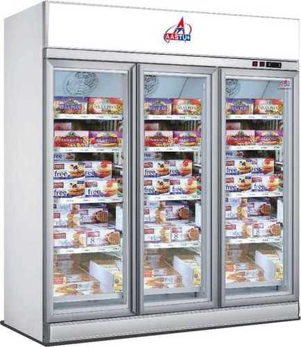3 Door Vertical Freezer Plug In With 2 Compressor 