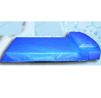 Disposable Bed Sheet - Non Woven Rectangle 3x6 Feet | Blue, Waterproof, Sterilized, Disposable
